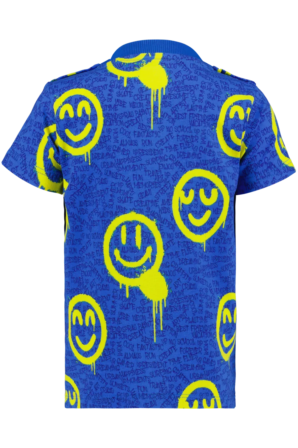 4President Edo Clematis Blue T-shirt jongens katoen