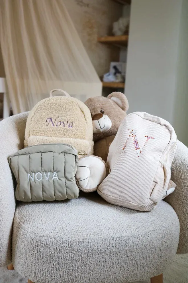 Soda Fashion Teddy rugtas pluche beige