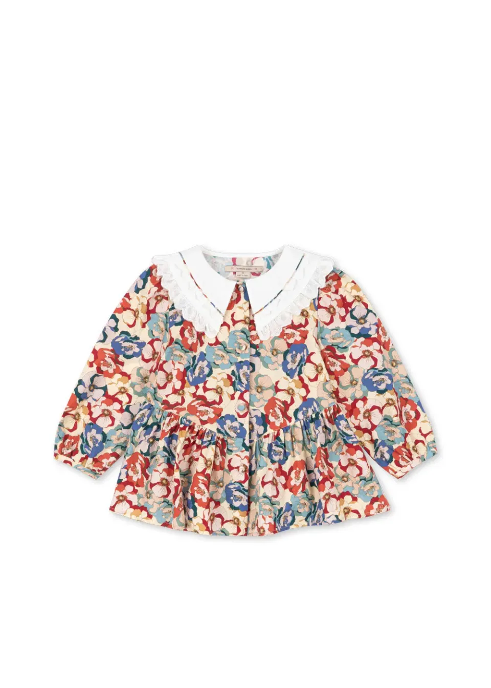 Konges Sløjd Coeur blouse la rosa biokatoen