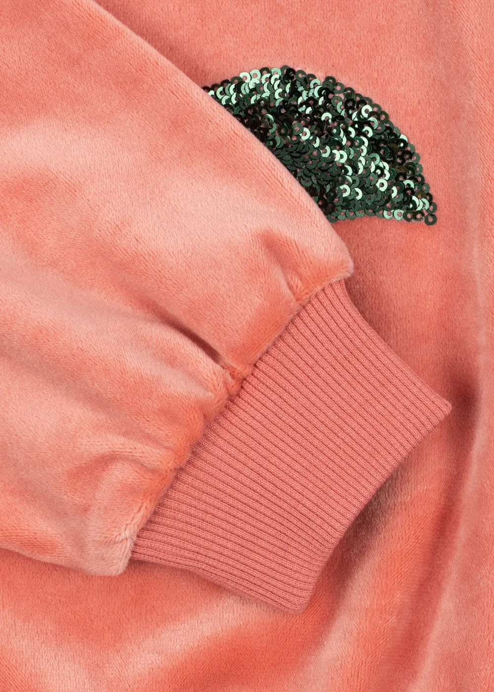 Konges Sløjd Venola sweater lantana fluweel pailletkers