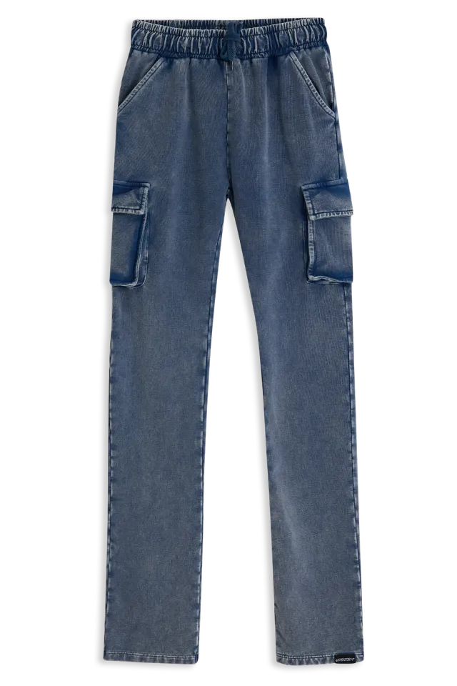 4PRESIDENT Robin Denim Wash broek jongens washed