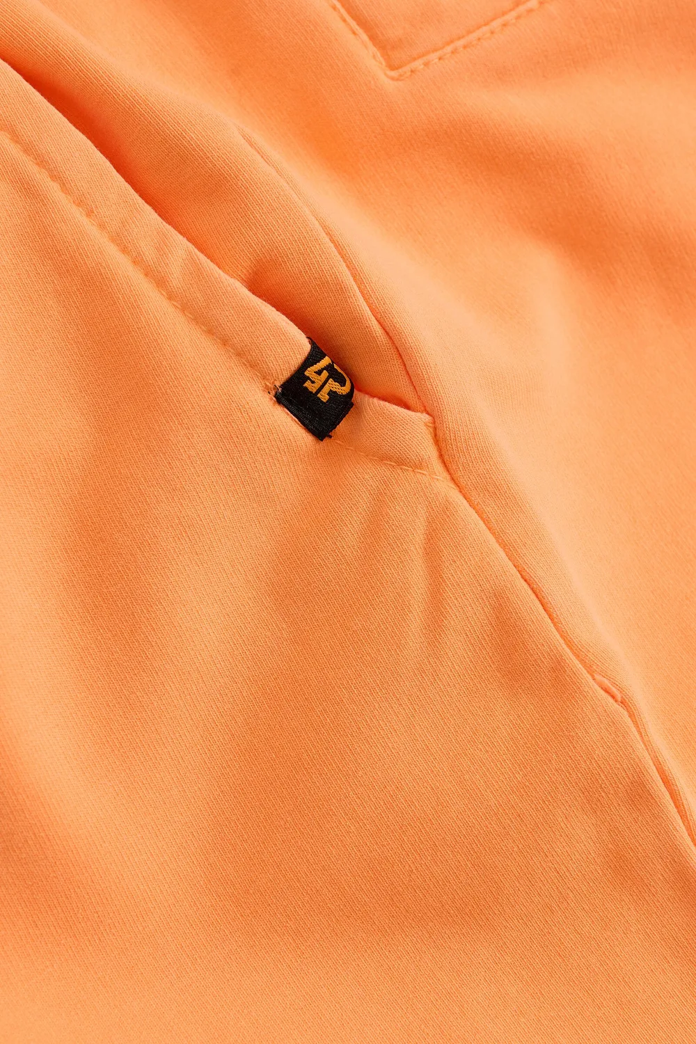 4President Rick Dark Orange jongensshort jogger 74