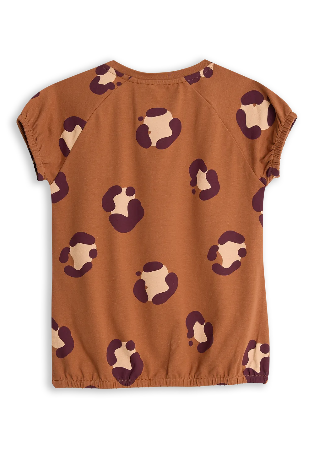 4President Hilde T-shirt luipaard bruin maat 92 katoen