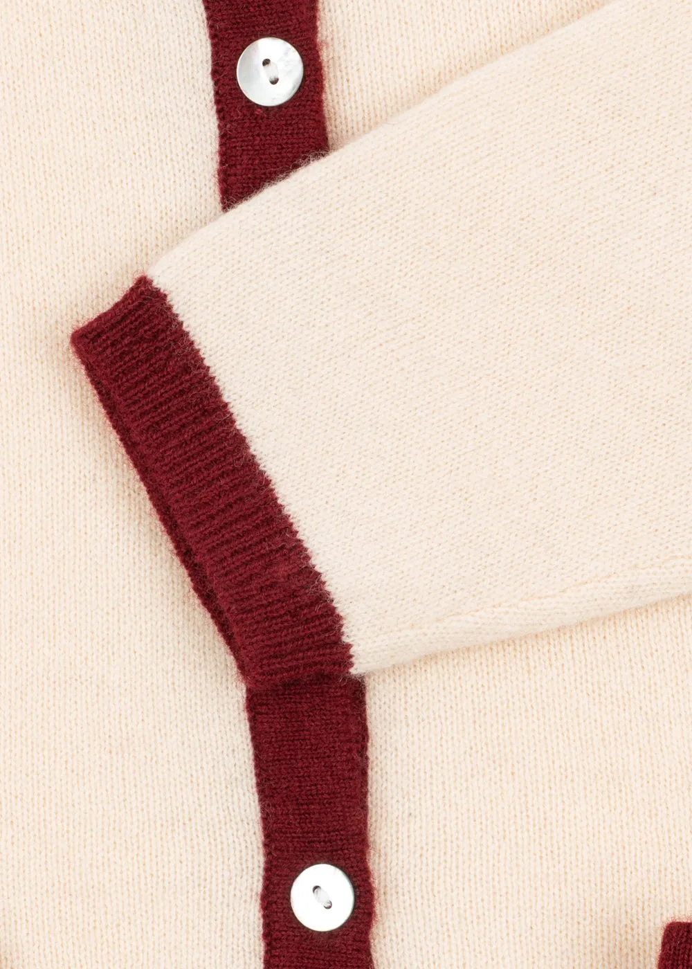 Konges Sløjd Alette cardigan pale blush wol