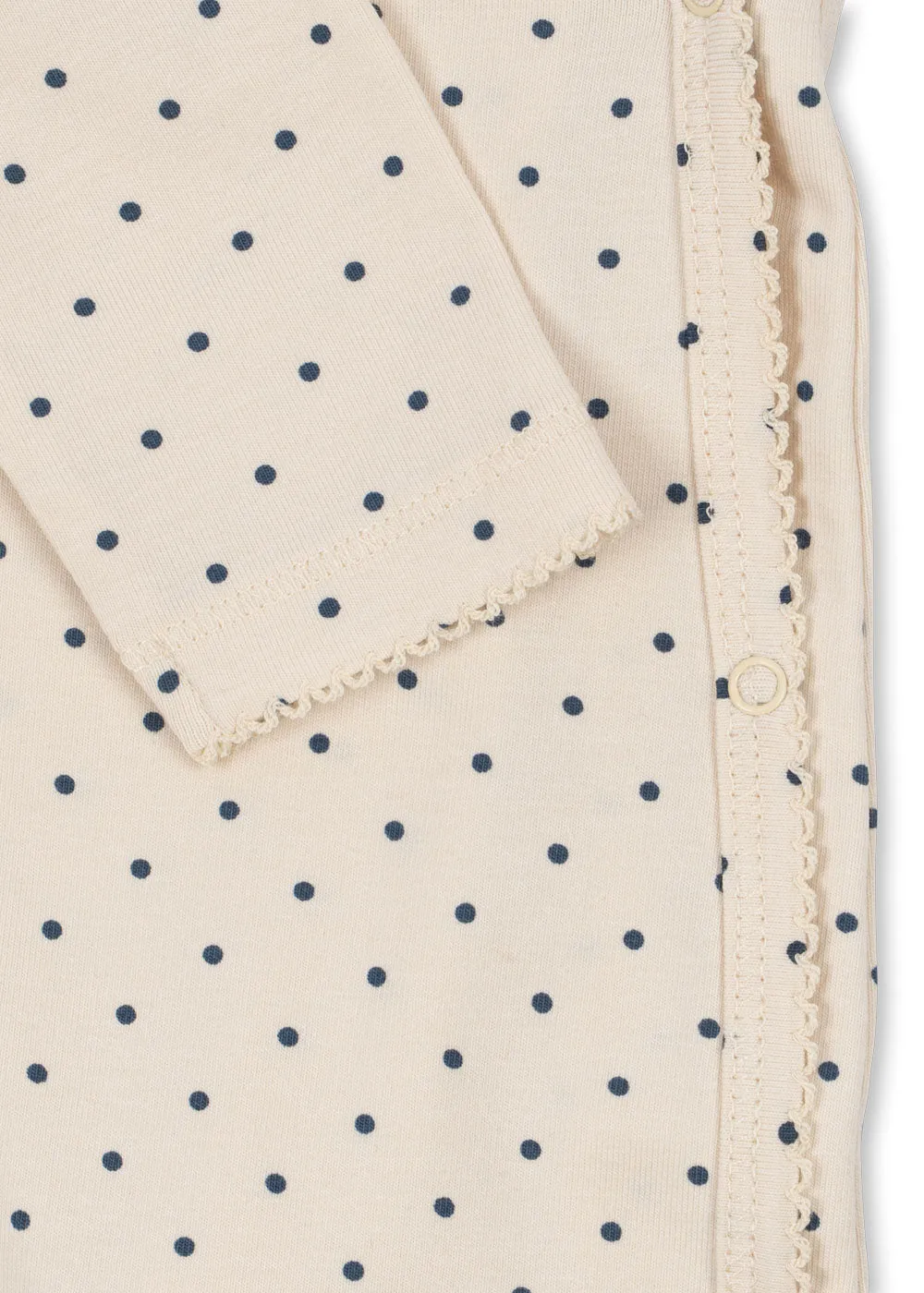 Konges Sløjd Basic Newborn romper blue dot