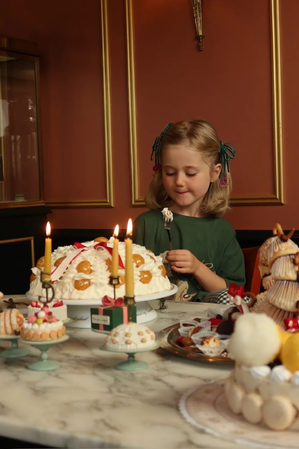 Konges Sløjd La Glace Verjaardagstaarten multi decoratieset