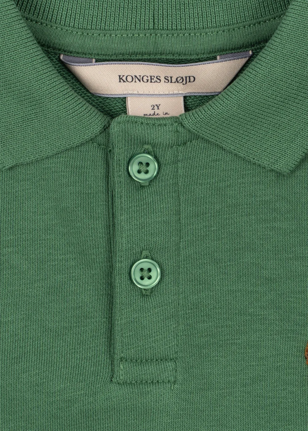 Konges Sløjd Spotty Polo poloshirt fairway biokatoen