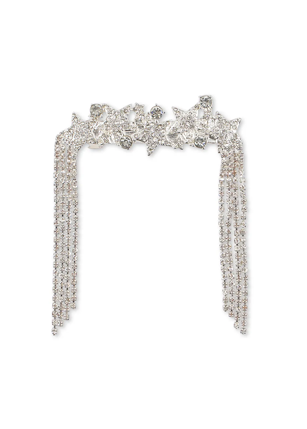 Konges Sløjd Sparkly haarclip ster silver mix