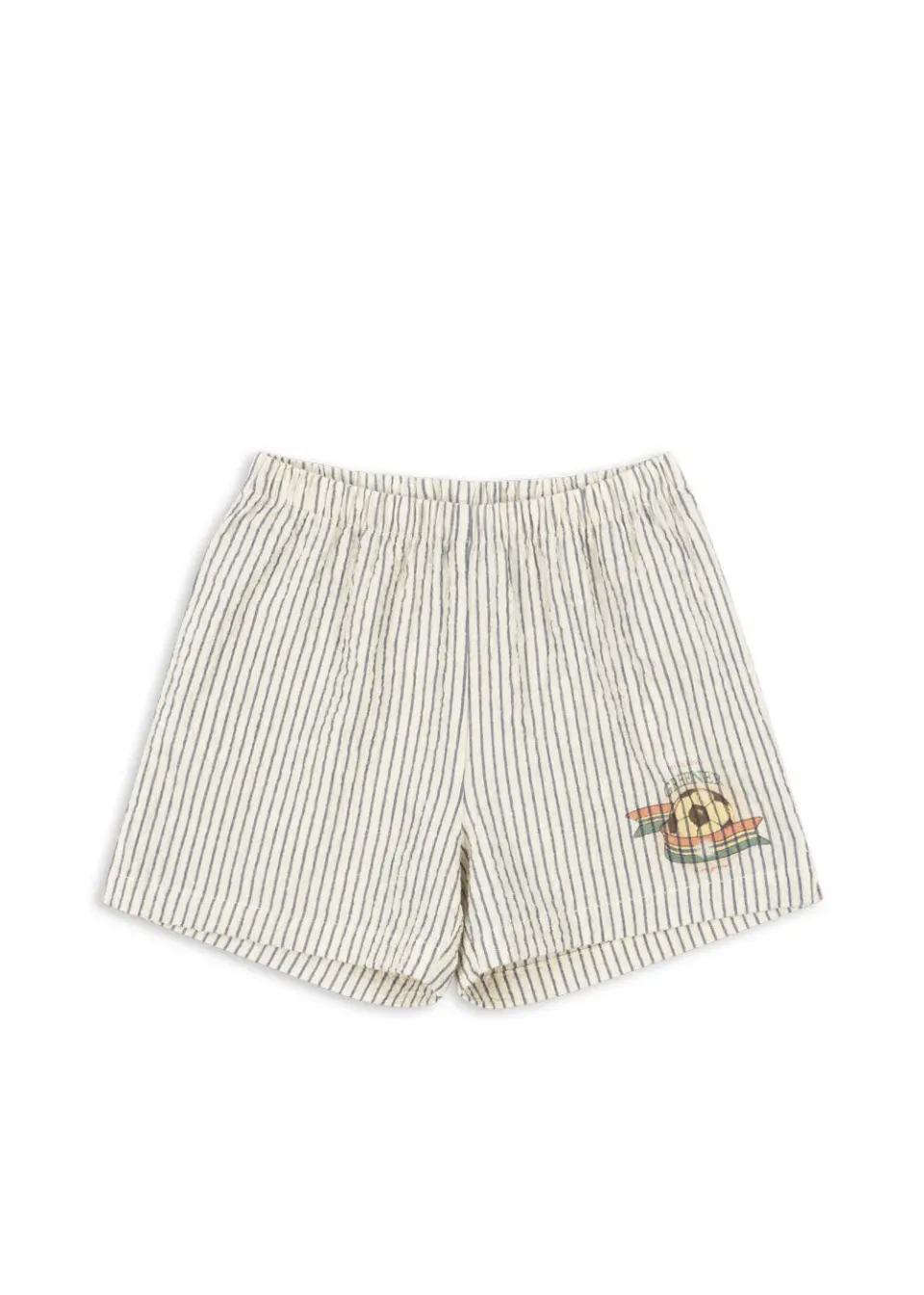 Konges Sløjd Elliot korte broek stripe bluie biokatoen