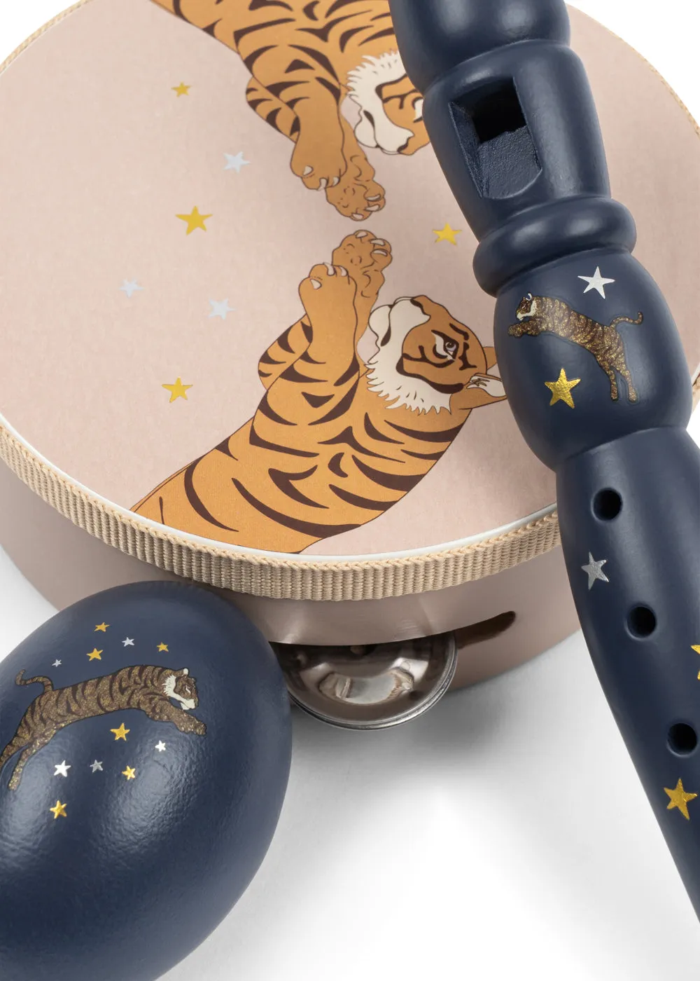 Konges Sløjd Muziekset petite tiger 3-delig