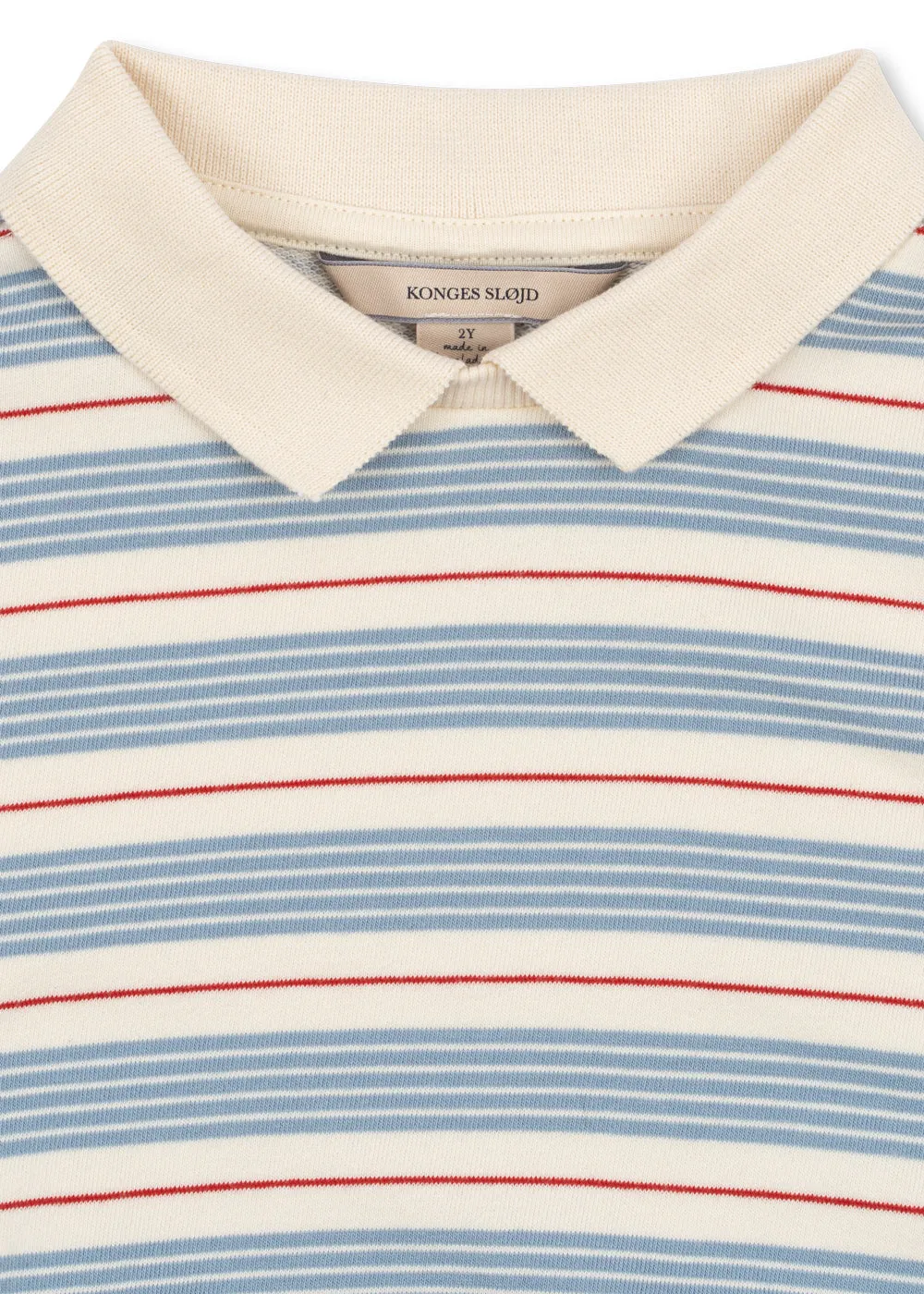 Konges Sløjd Spotty sweater tocororo stripe biokatoen