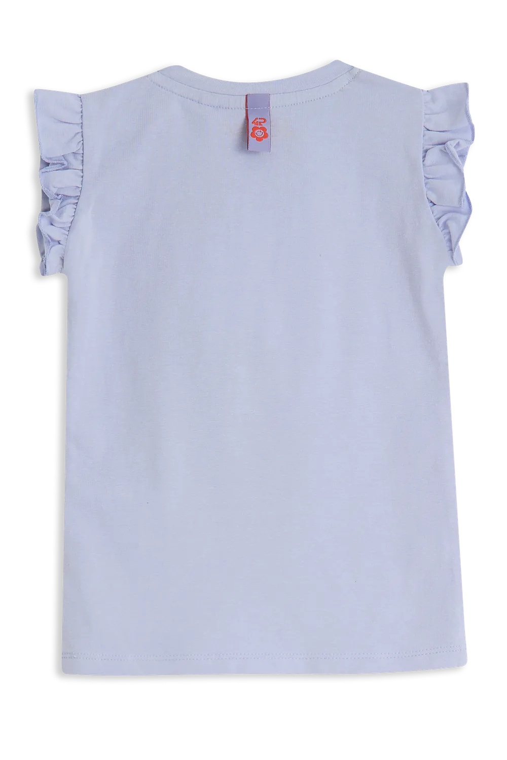 4President Nevada Lilla T-shirt meisjes katoen