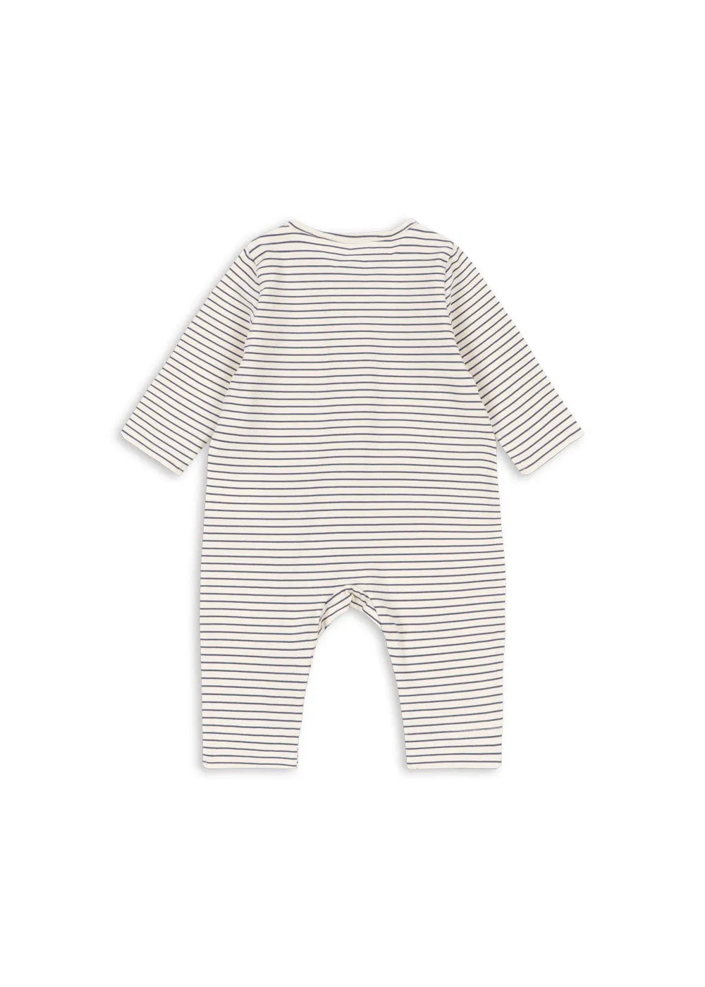 Konges Slojd Basic rompertje rits stripe como biokatoen
