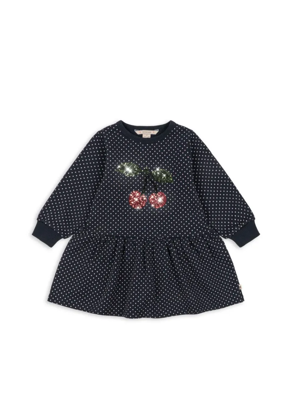 Konges Sløjd Lou Stip Pailletten sweaterjurk dot tout petite