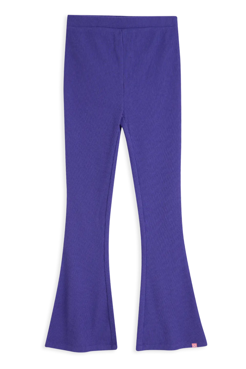 4President Roxy Purple flared broek meisjes ribstof