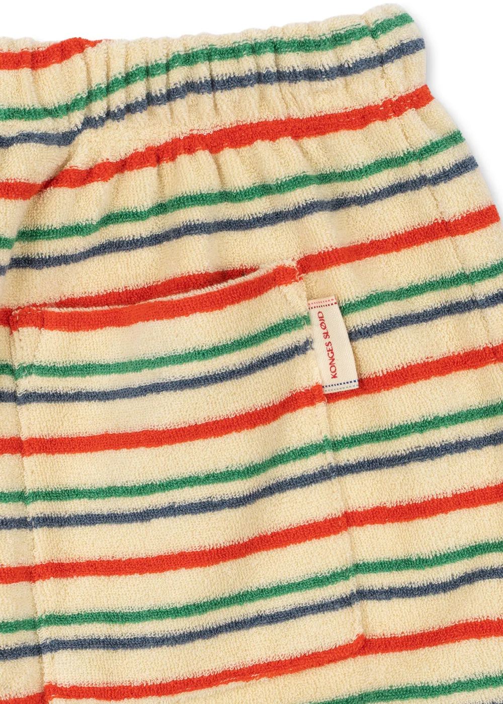 Konges Sløjd Itty sweatbroek kick stripe biokatoen
