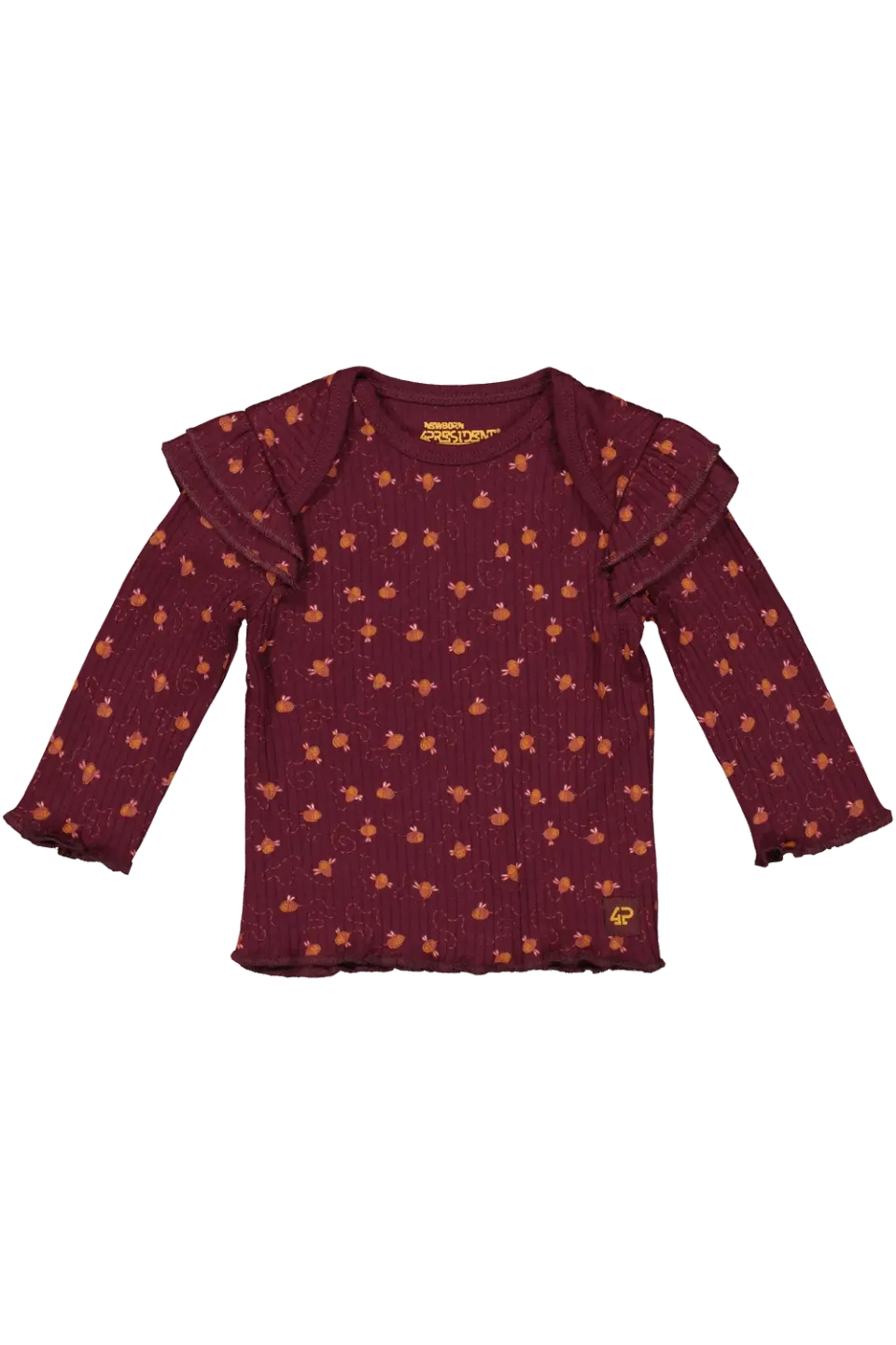 4President Jette longsleeve baby meisjes katoen
