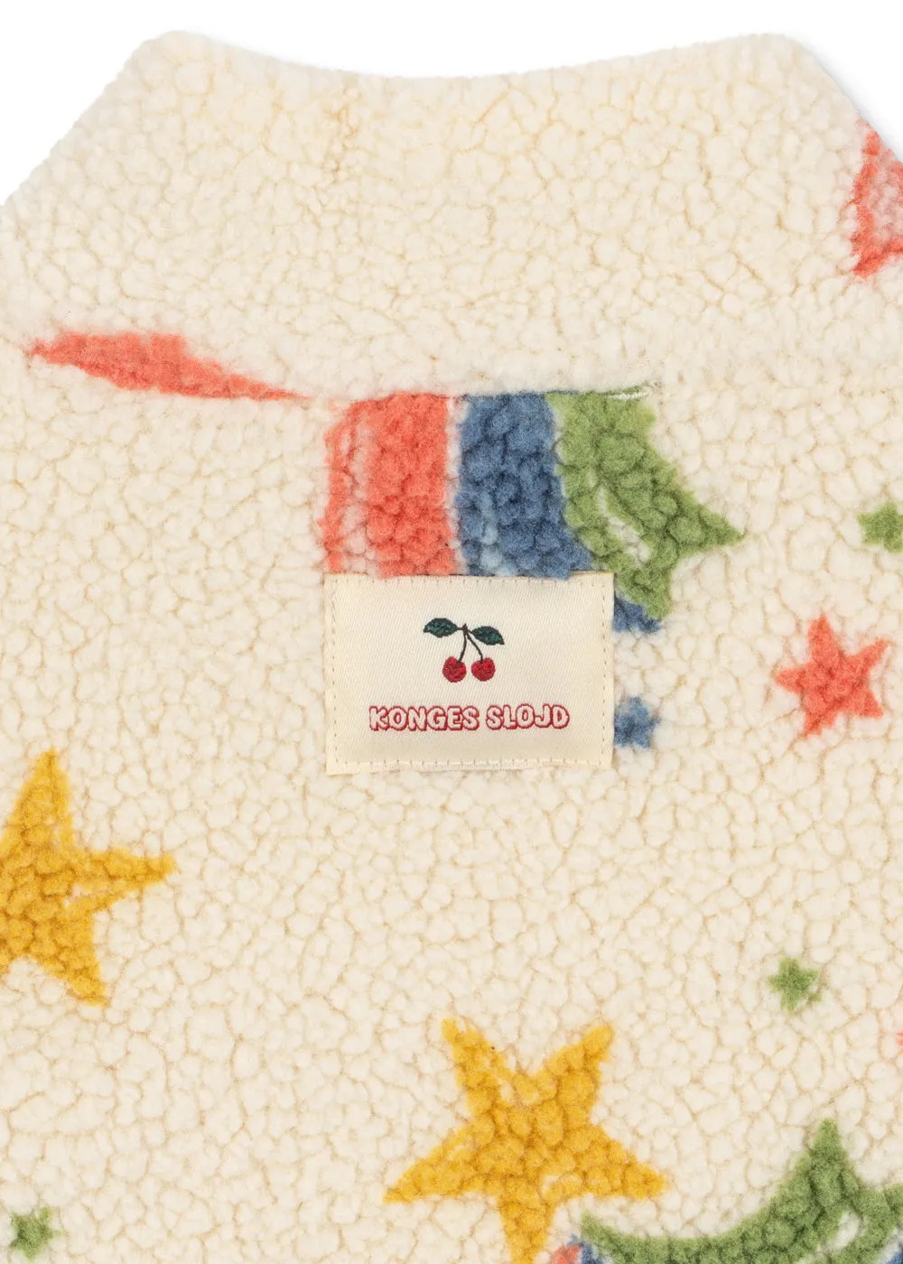 Konges Sløjd Jody teddyjas rainbow star fleece