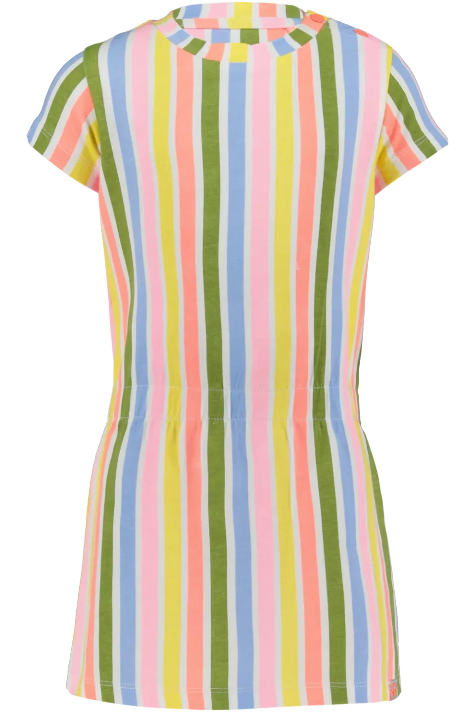 4PRESIDENT Lea jurk gestreept elastische taille