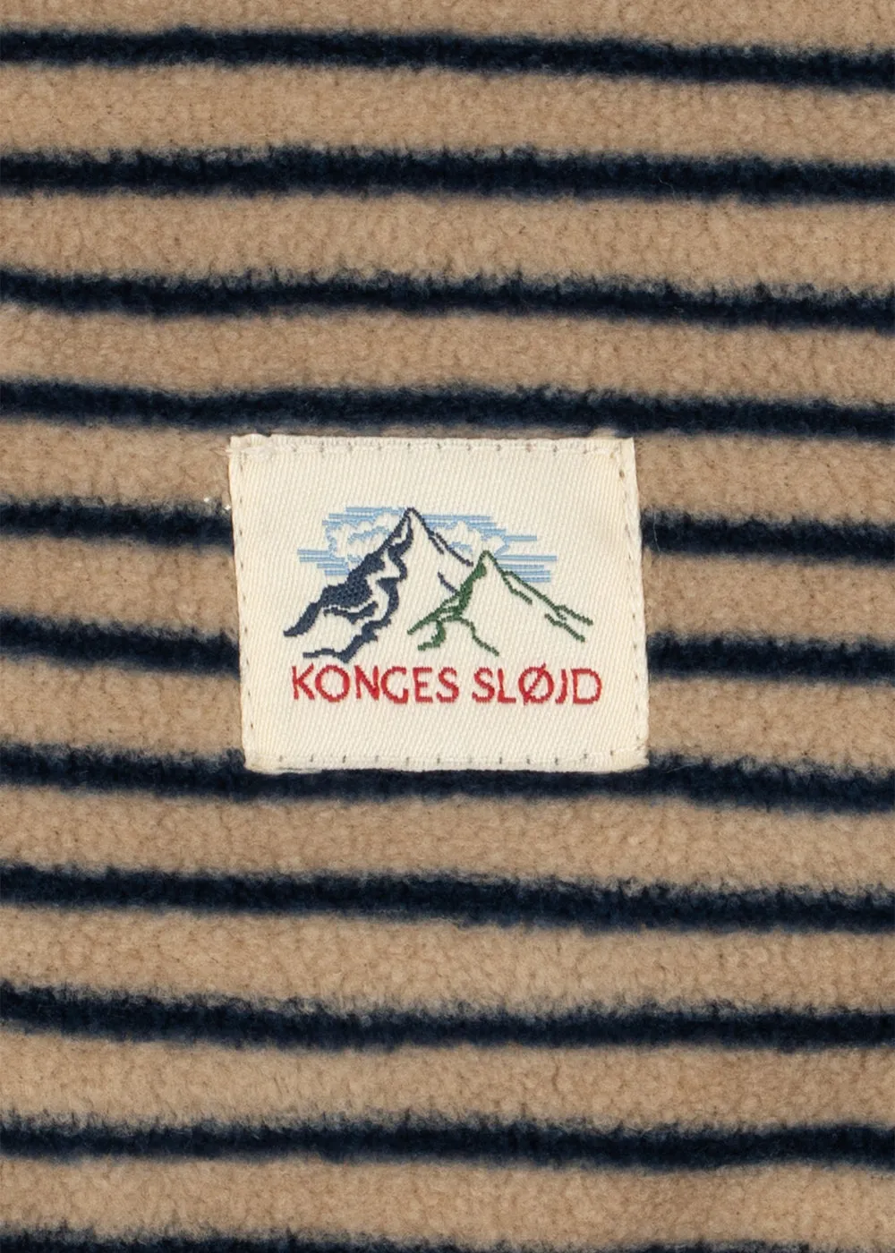 Konges Sløjd Tavi sweater stripe la mer fleece