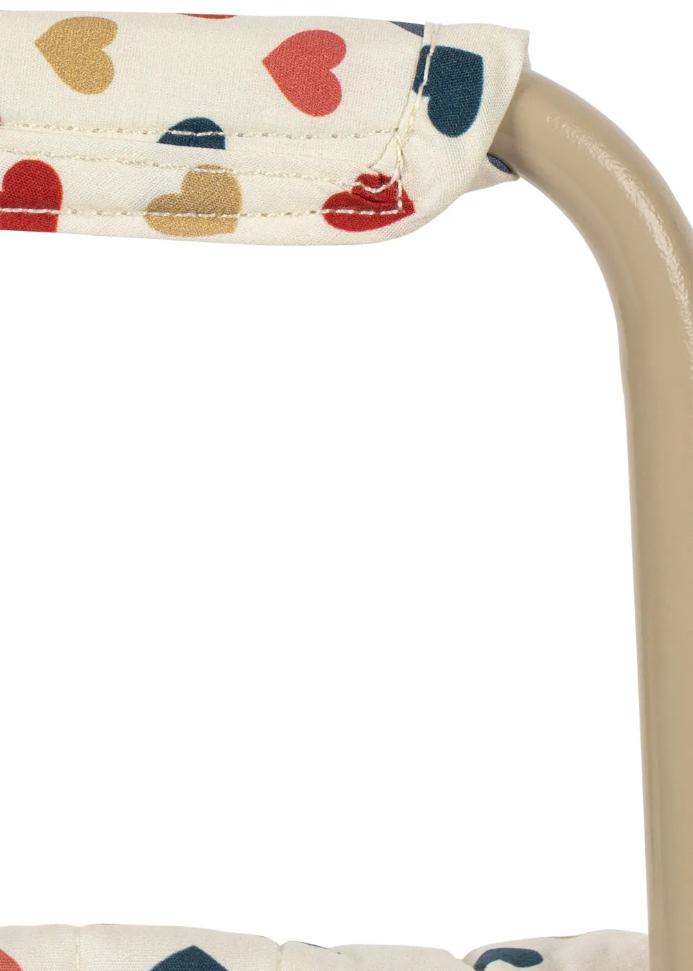 Konges Sløjd Trolley kindertrolley coeur coloré met hartjes