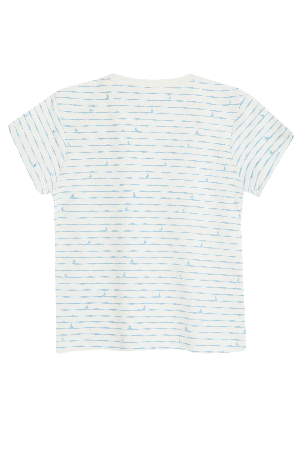 4PRESIDENT Yvan White T-shirt wit baby strepen