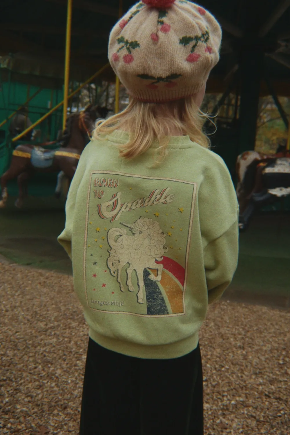 Konges Sløjd Lou Sweater Biokatoen winter pear