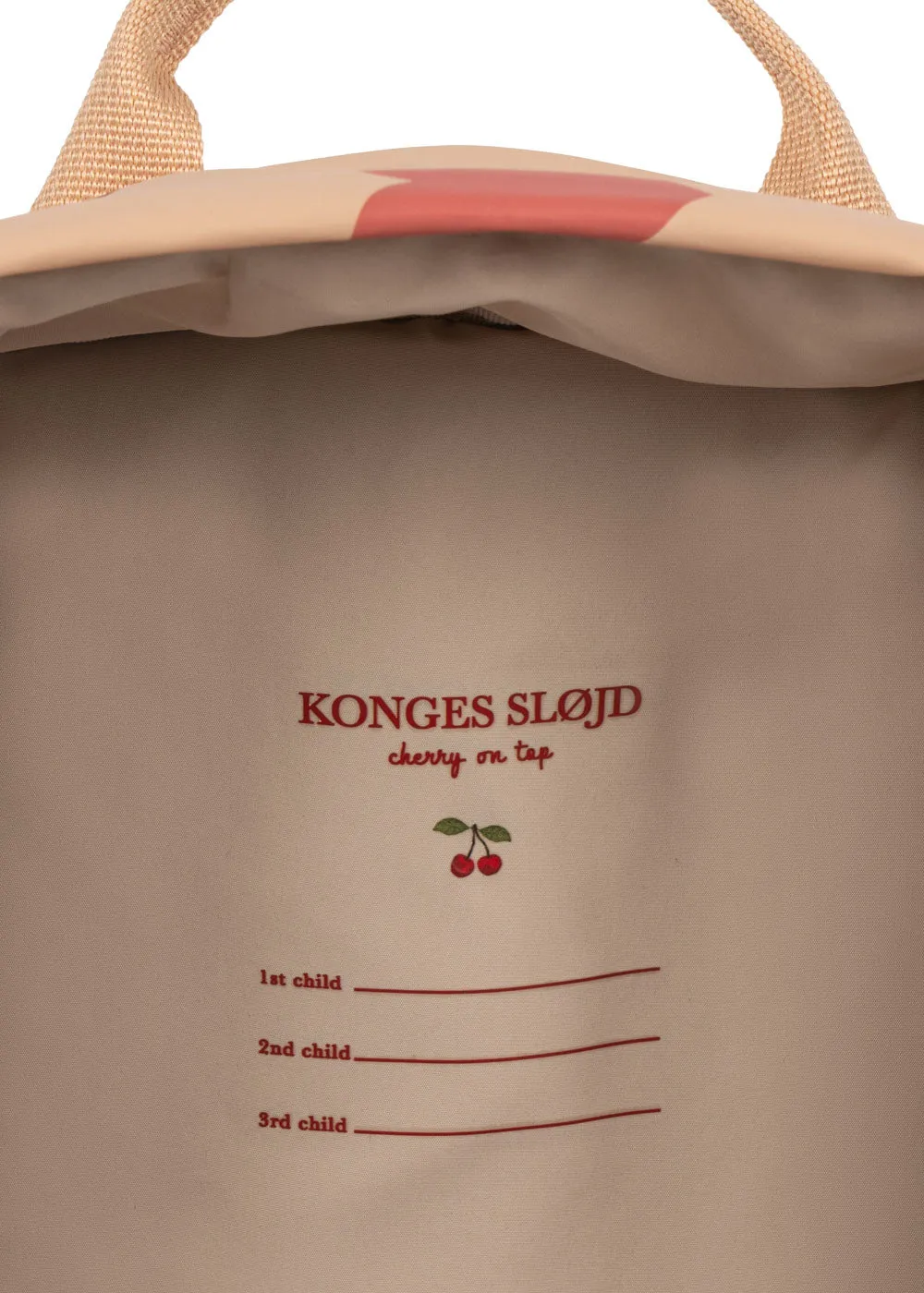 Konges Sløjd Rainy Rugzak bon coeur coloré waterafstotend