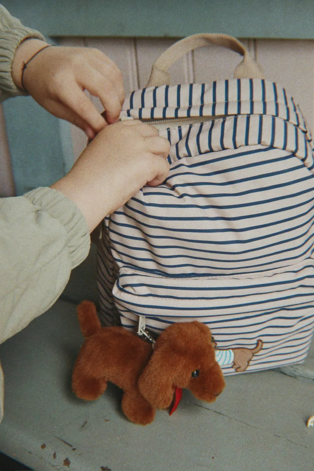 Konges Sløjd Nohr Mini Rugzak stripe la mer waterdicht