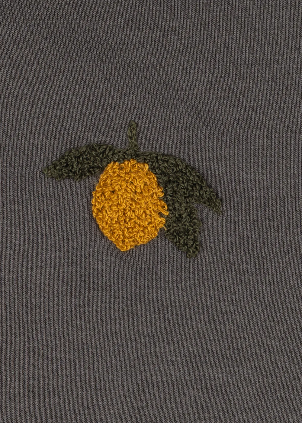 Konges Sløjd Lou hoodie magnet met rits biokatoen