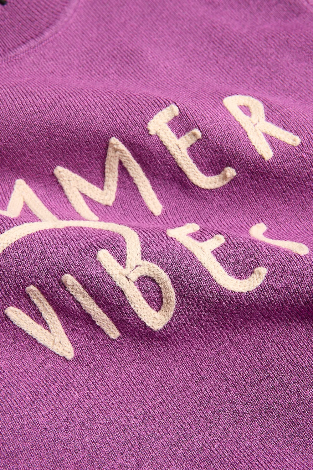 4PRESIDENT Rosie T-shirt Purple met brede kraag