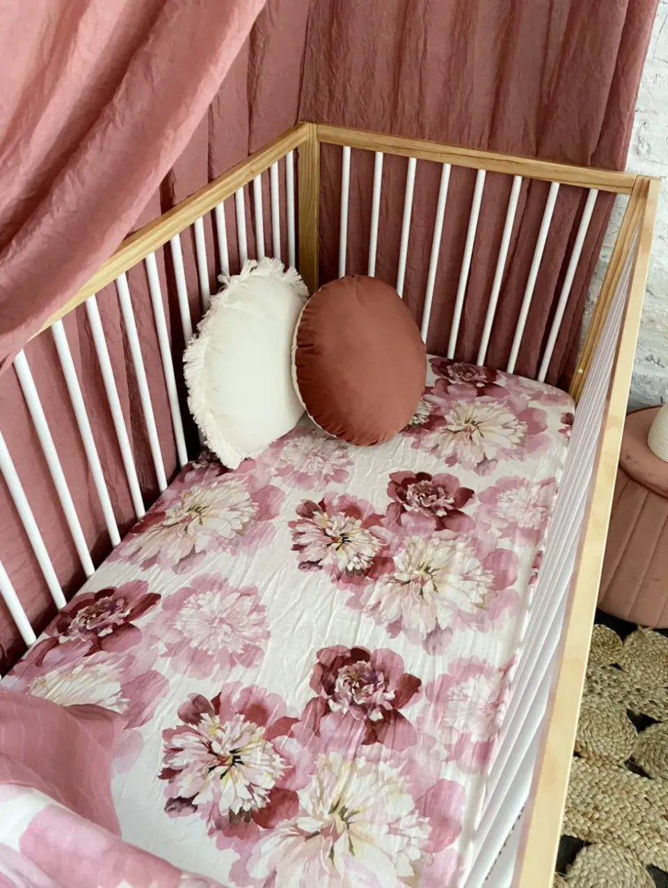 The Mompany Anthe hoeslaken katoen 130x69 cm