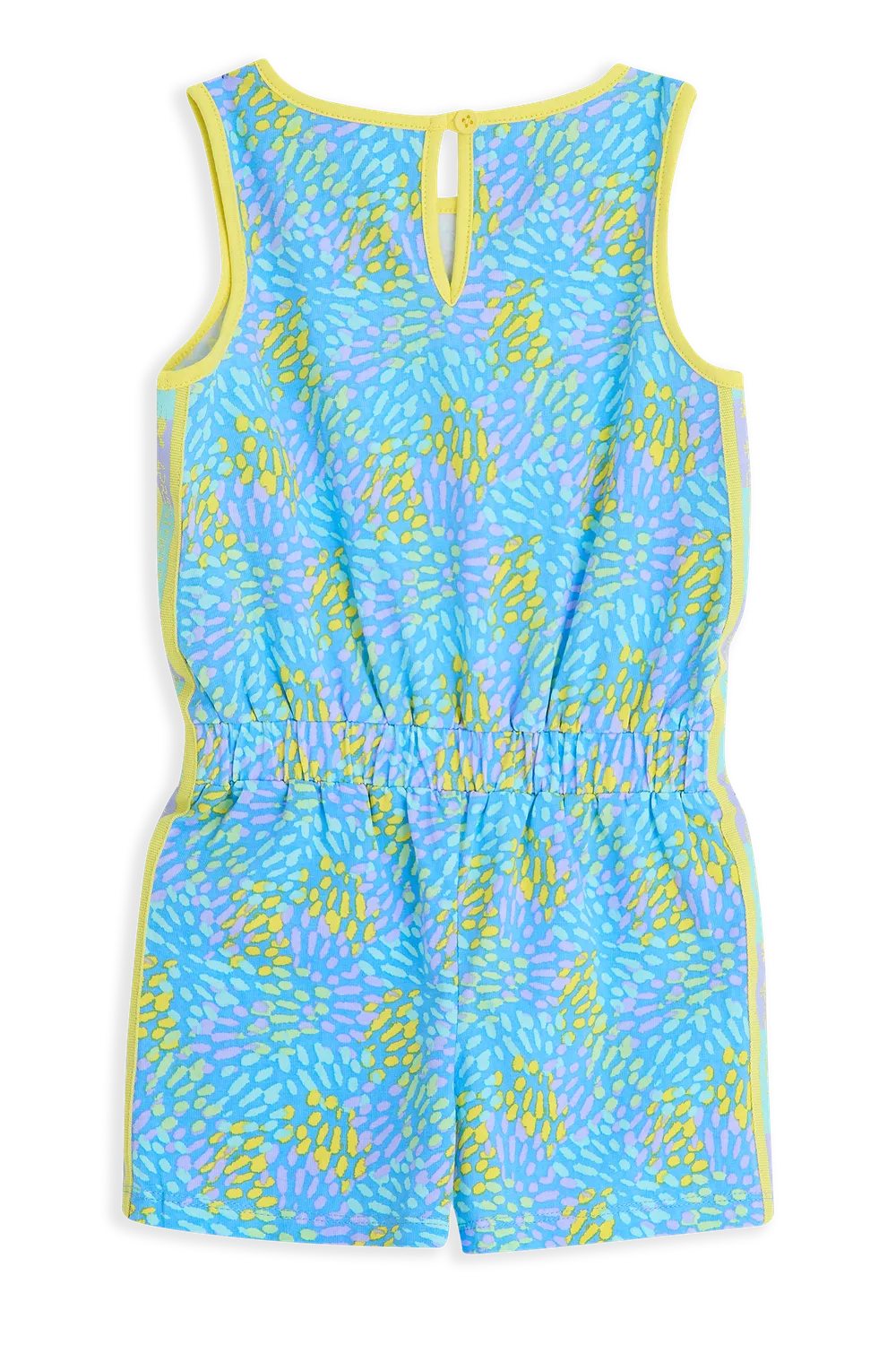 4President Reece playsuit lichtblauw meisjes katoen