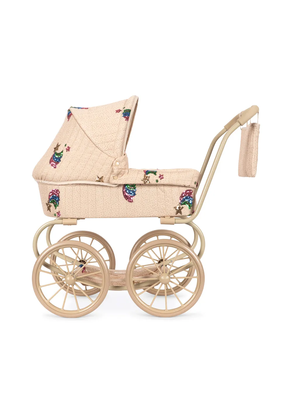 Konges Sløjd Minnie poppenwagen rainbow star opvouwbaar