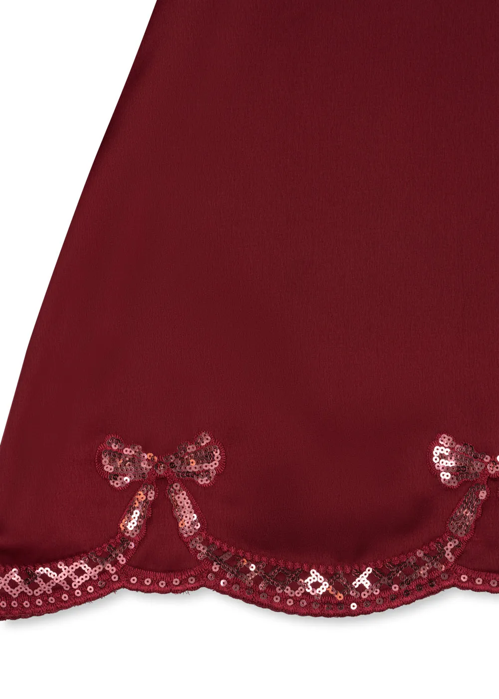 Konges Sløjd Bowie jurk merlot pailletten feestjurk