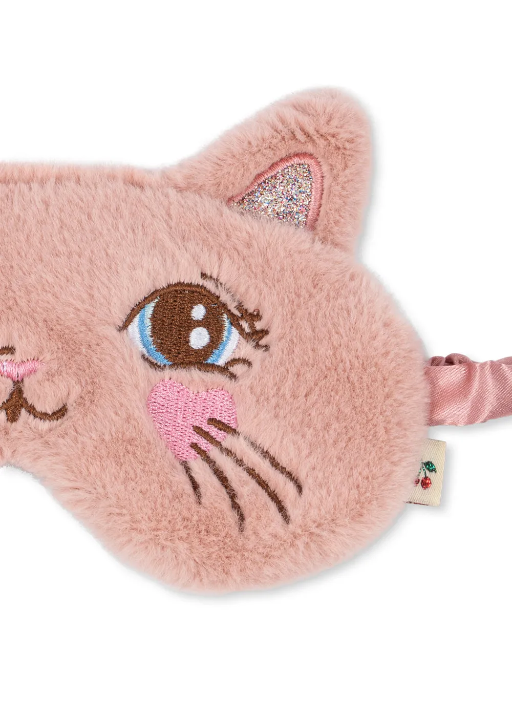 Konges Sløjd slaapmasker rosa pink zacht one size