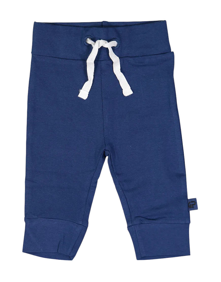 4PRESIDENT Jamie Babybroekje Navy katoen stretch