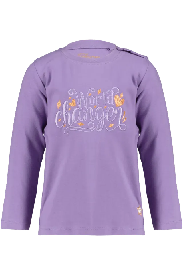 4President Kiana meisjes shirt Purple Haze katoen