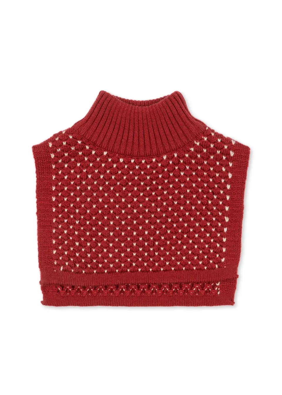 Konges Sløjd Strawberry nekwarmer true red merinowol