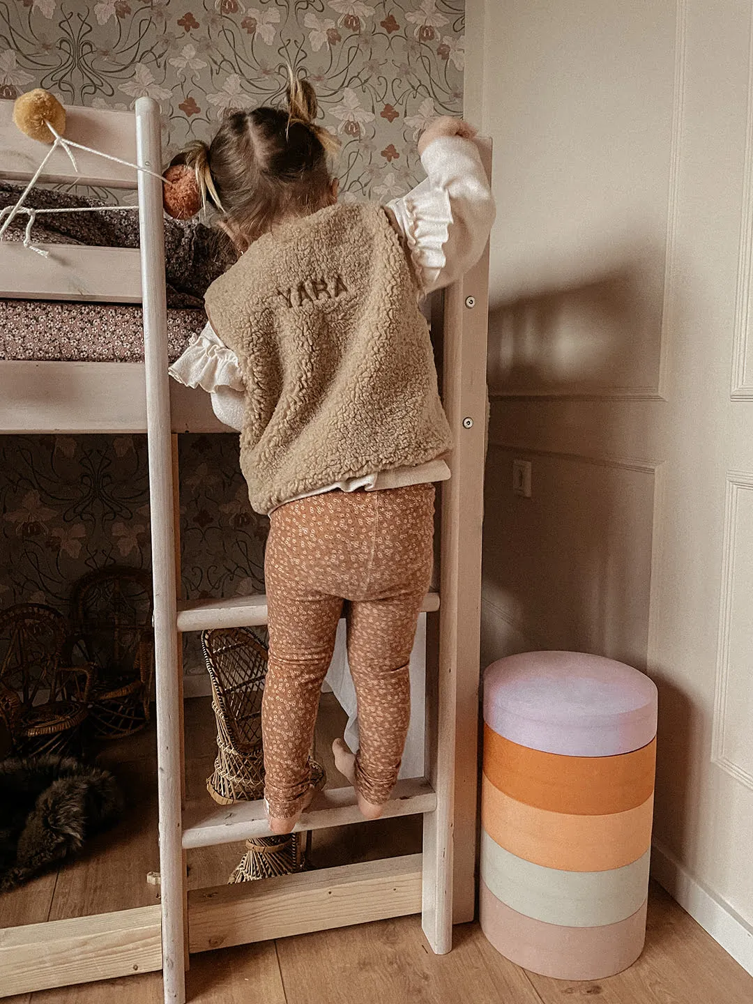 Soda Fashion Teddy gilet beige dames