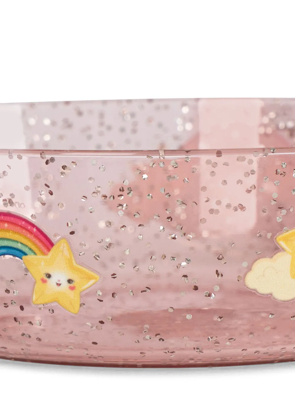 Konges Sløjd Sparkly Kinderservies rainbow 3-delig