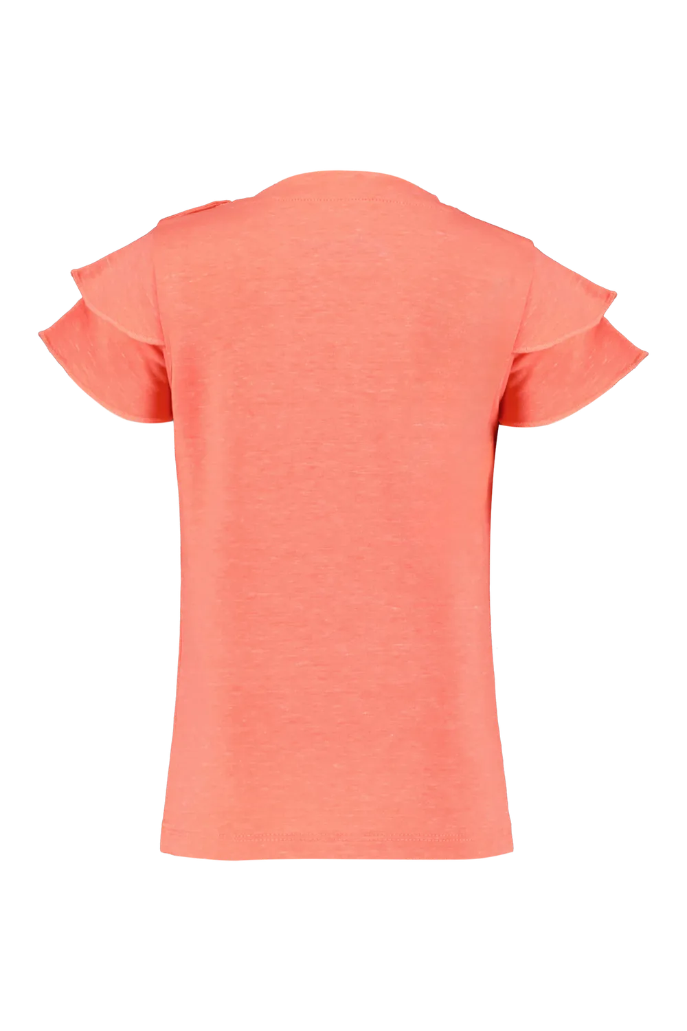 4President Liliana Coral T-shirt meisjes ruches