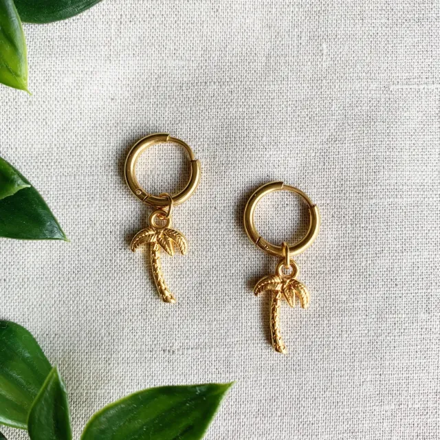 Soda Fashion Ibiza Palmboom Ketting goud verguld