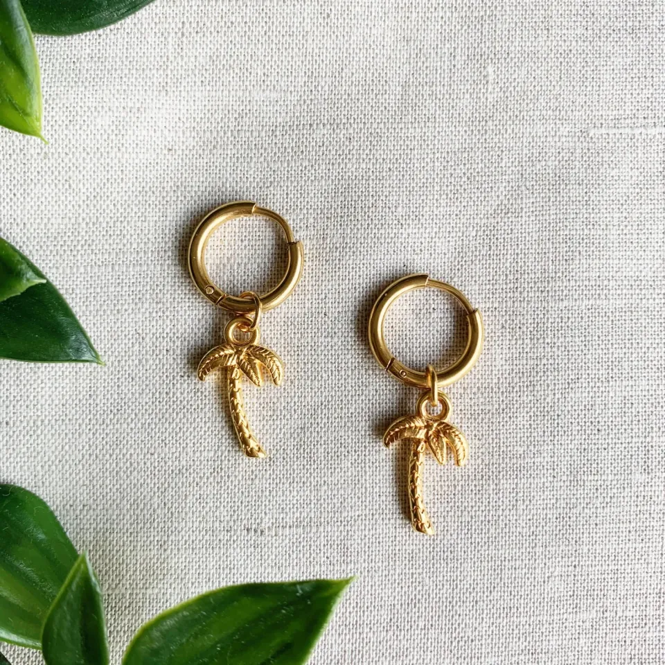 Soda Fashion Ibiza Palmboom Ketting goud verguld