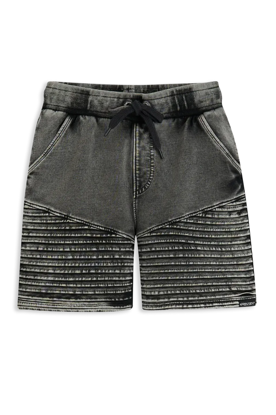 4PRESIDENT Alexander Black korte broek jongens zwart